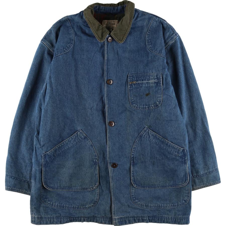L.L.Bean 古着 エルエルビーン デニム ハンティングジャケット L.L.Bean 古着 エルエルビーン デニム ハンティングジャケット