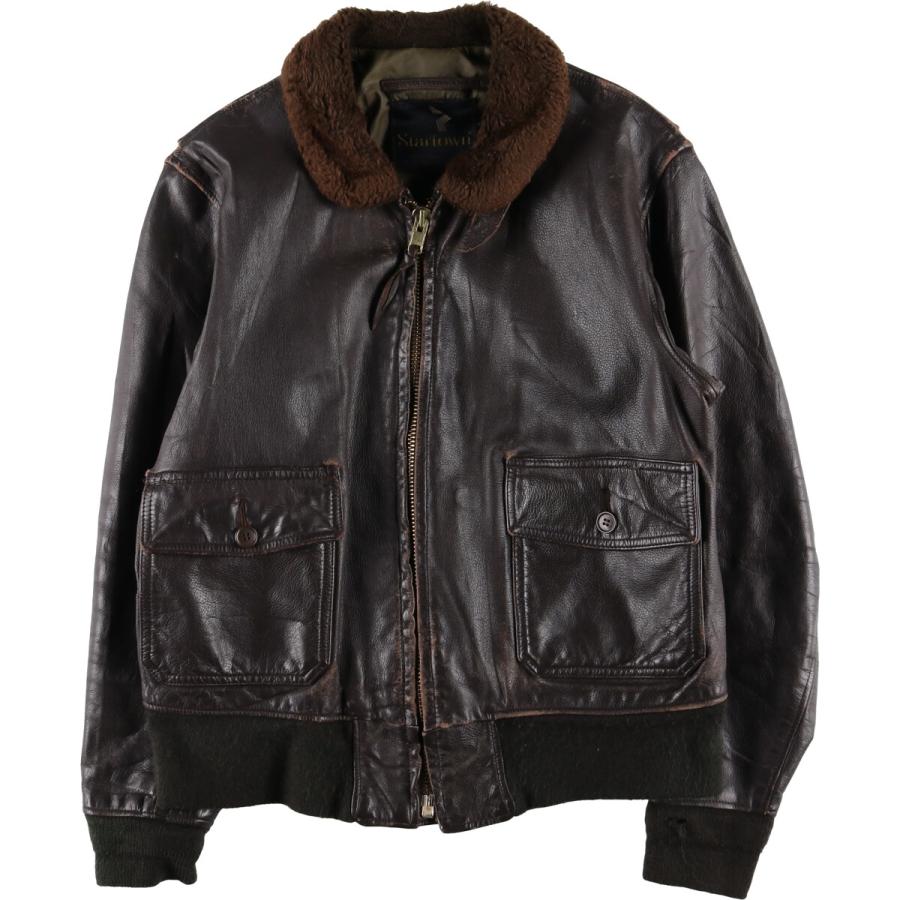 古着 90年代 Startown G-1タイプ レザーフライトジャケット 古着 90年代 Startown G-1タイプ レザーフライトジャケット