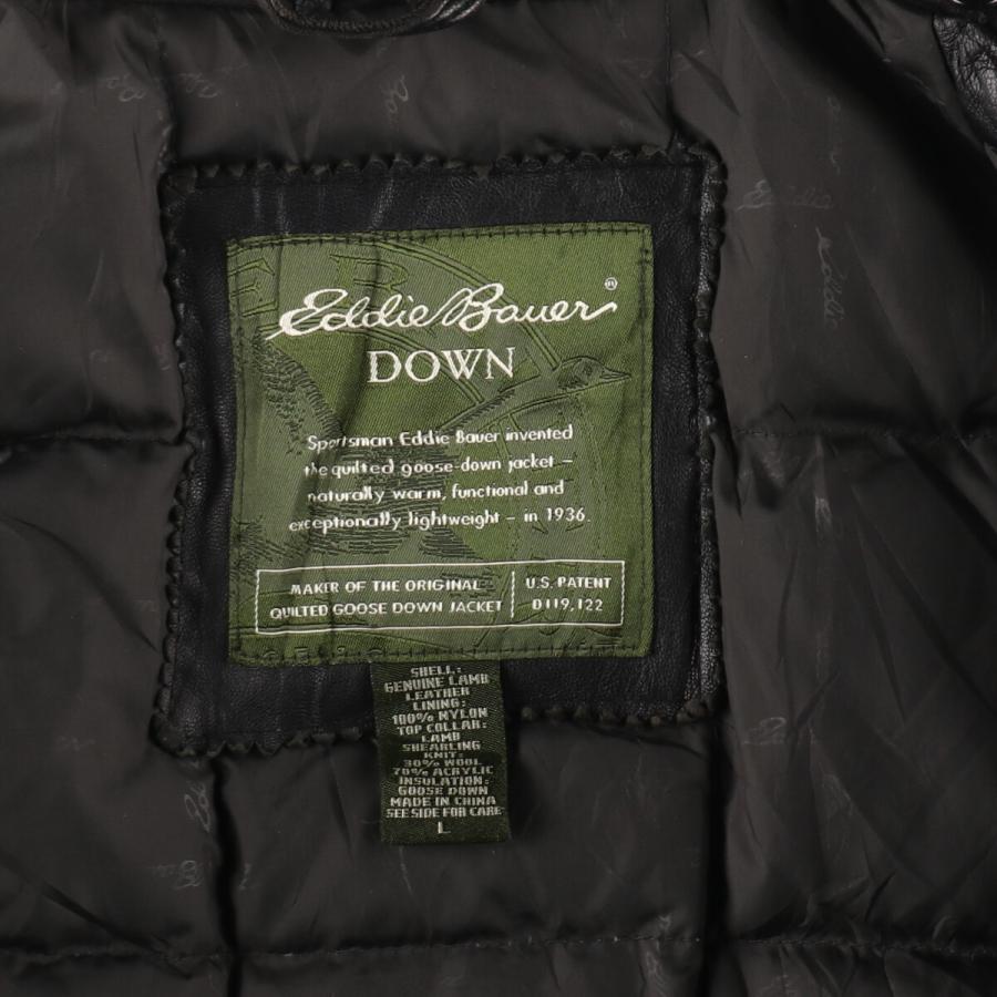 Eddie Bauer 古着 エディーバウアー レザーグ―スダウン Eddie Bauer 古着 エディーバウアー レザーグ―スダウン
