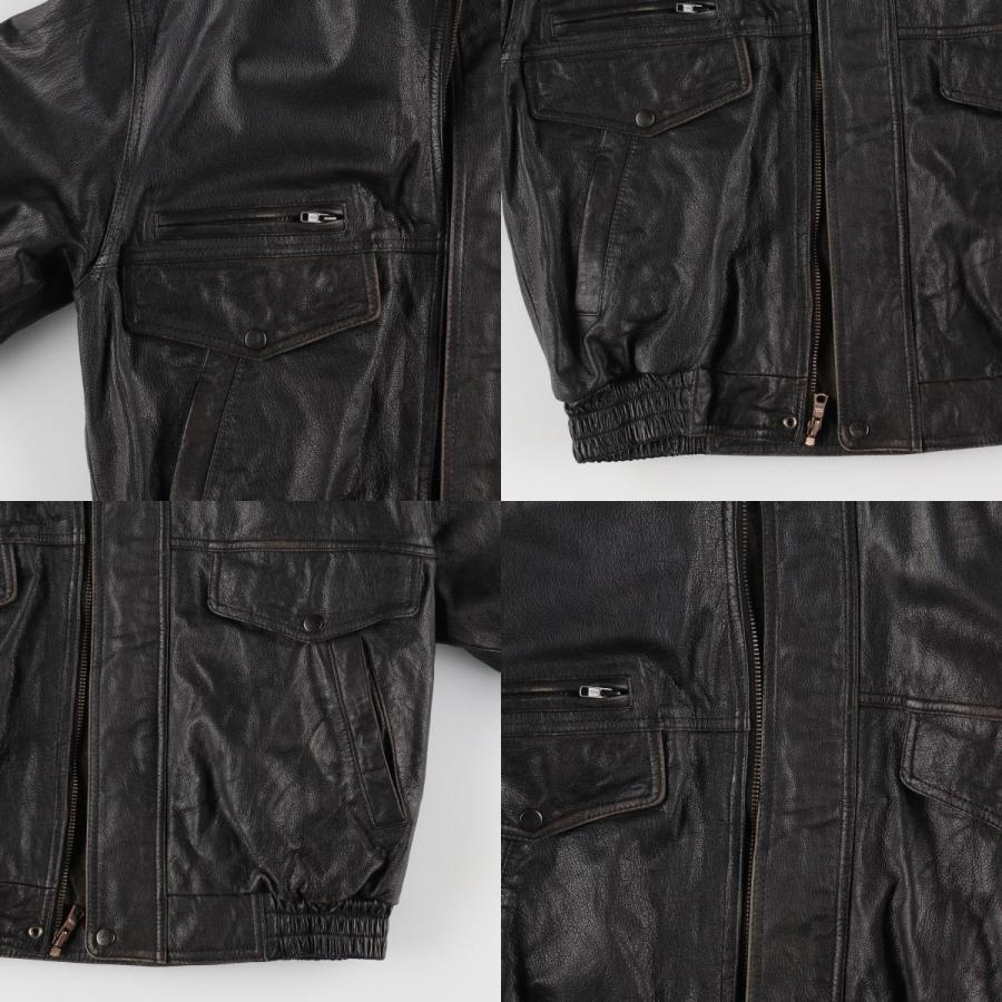 古着 COLEBROOK CO. レザーブルゾンタイプ メンズM相当 /eaa496141