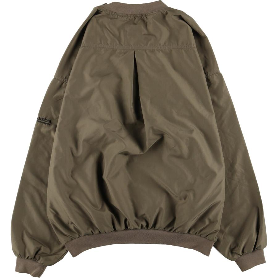 Columbia古着00s ウォームアップジャケット　ドローコードS75. Columbia古着00s ウォームアップジャケット ドローコードS75.