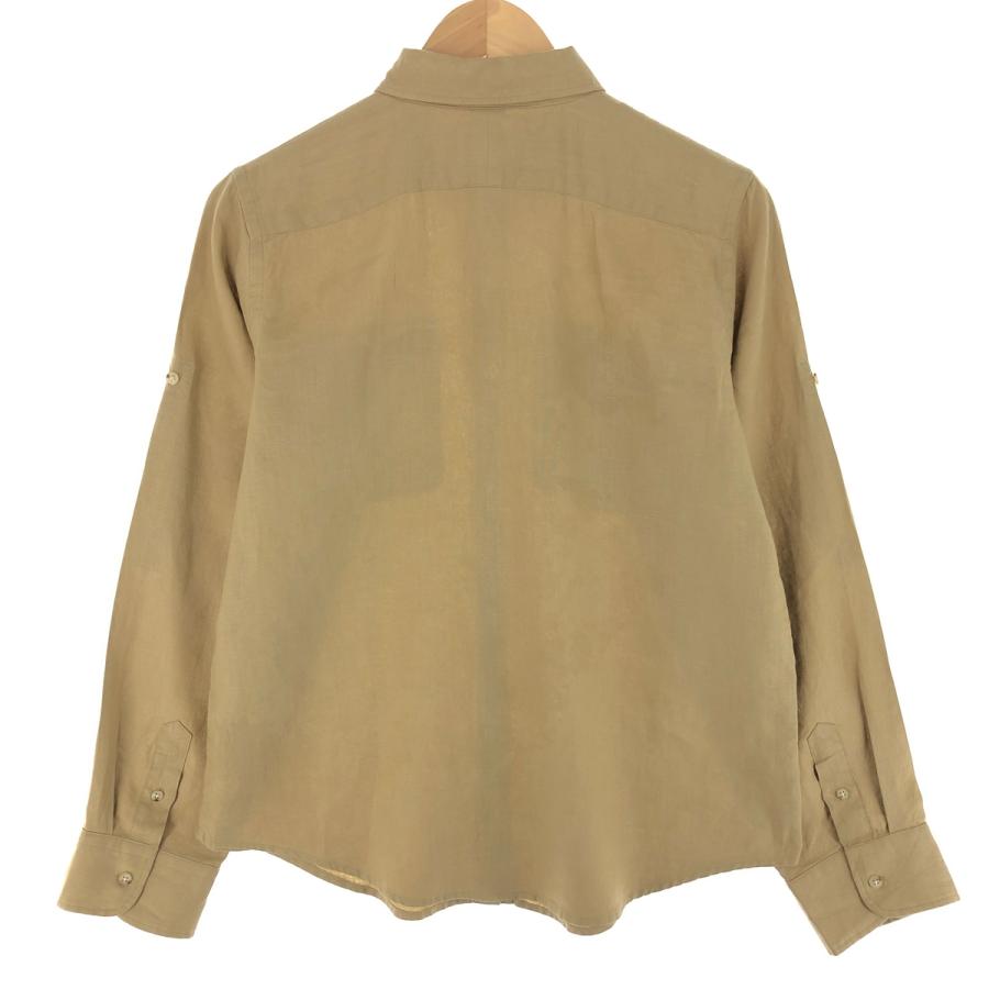 Ralph Lauren - 古着 ラルフローレン Ralph Lauren LAUREN ローレン 長袖 リネンシャツ レディースM相当 /eaa496750 Ralph Lauren - 古着 ラルフローレン Ralph Lauren LAUREN