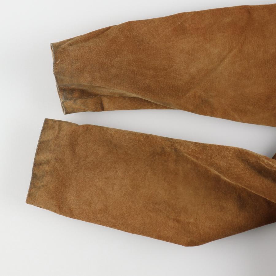 古着 Phoenix フリンジ付き スエードレザージャケット レディースM相当  