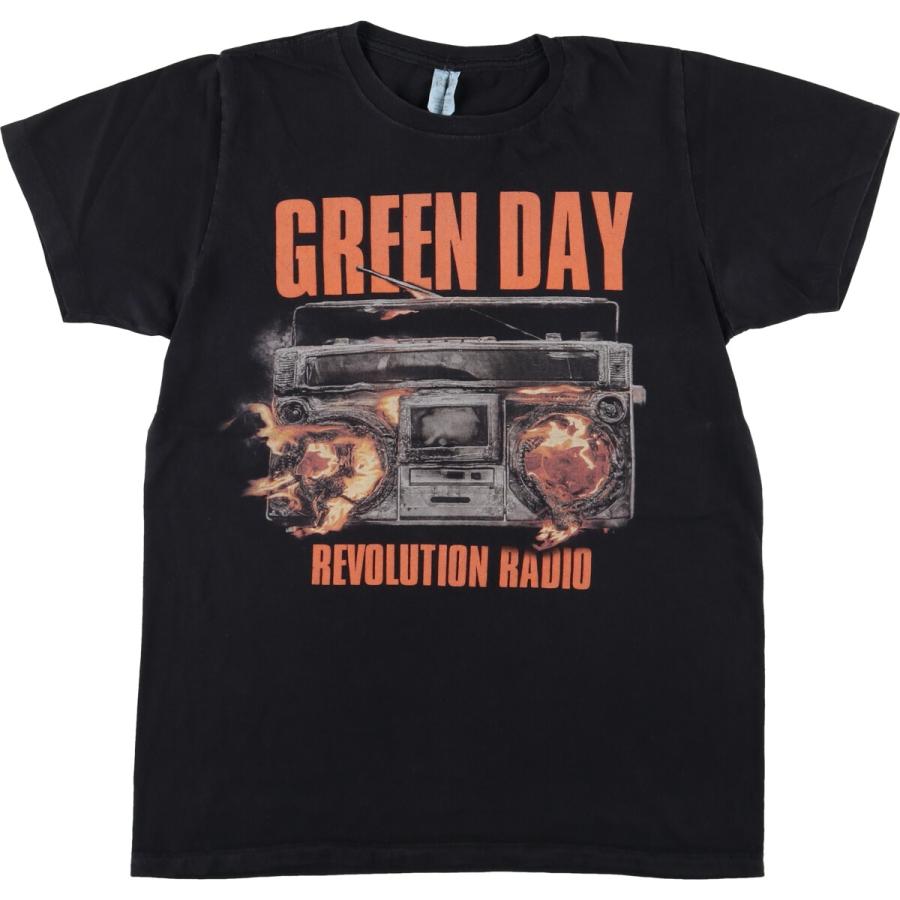 古着 Pacific GREEN DAY グリーンデイ バンドTシャツ バンT メンズM 