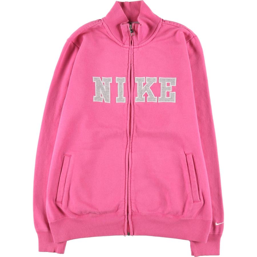 NIKE - 古着 ナイキ NIKE フルジップスウェットシャツ トレーナー レディースXL相当 /eaa497051 NIKE 古着 ナイキ フルジップスウェットシャツ トレーナー