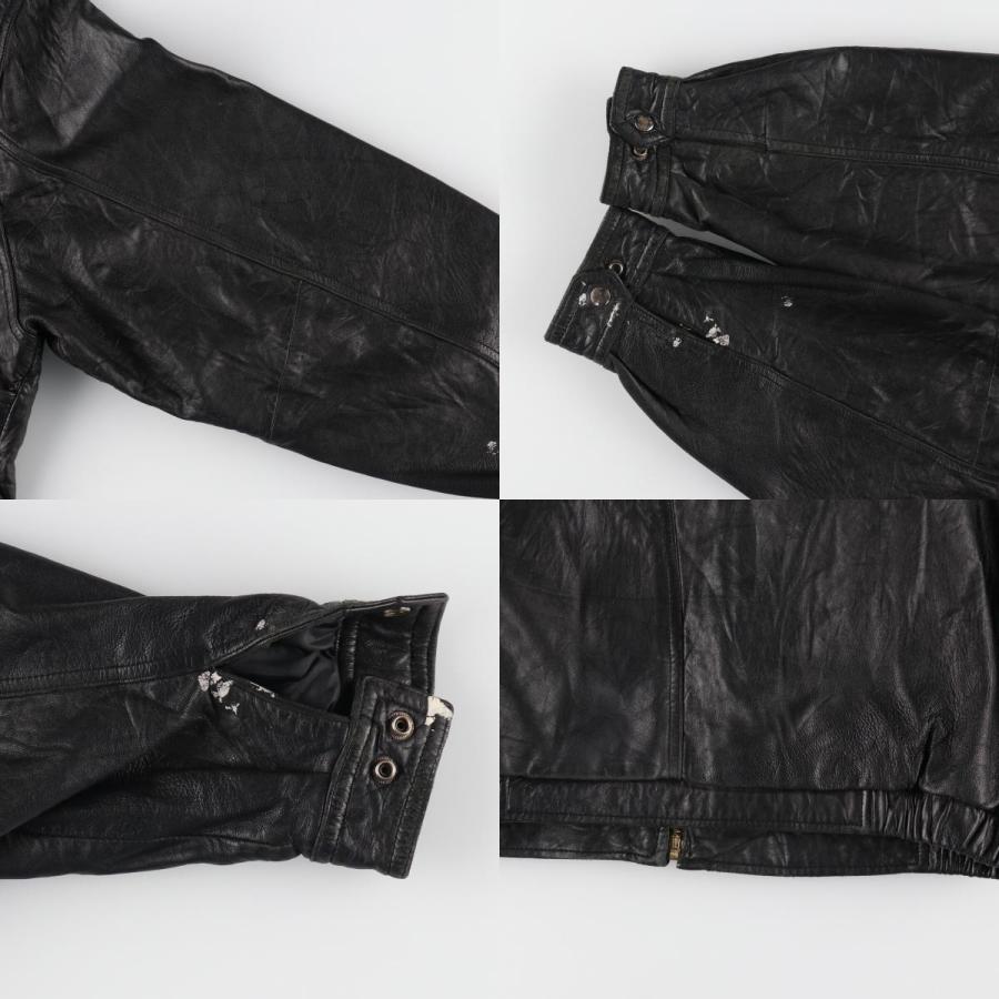 古着 American Classic Colebrook レザーブルゾンタイプ メンズL相当