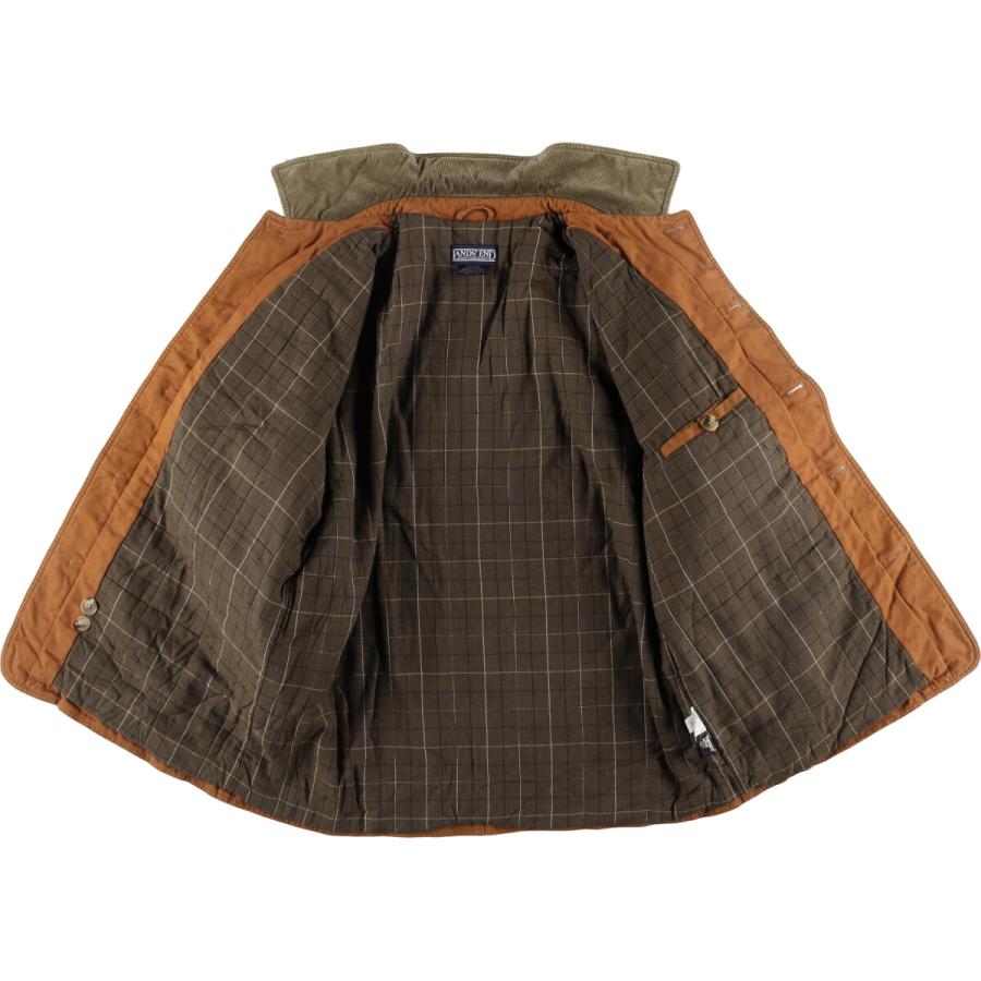 古着 90年代 ランズエンド LANDS' END 中綿入り ダック