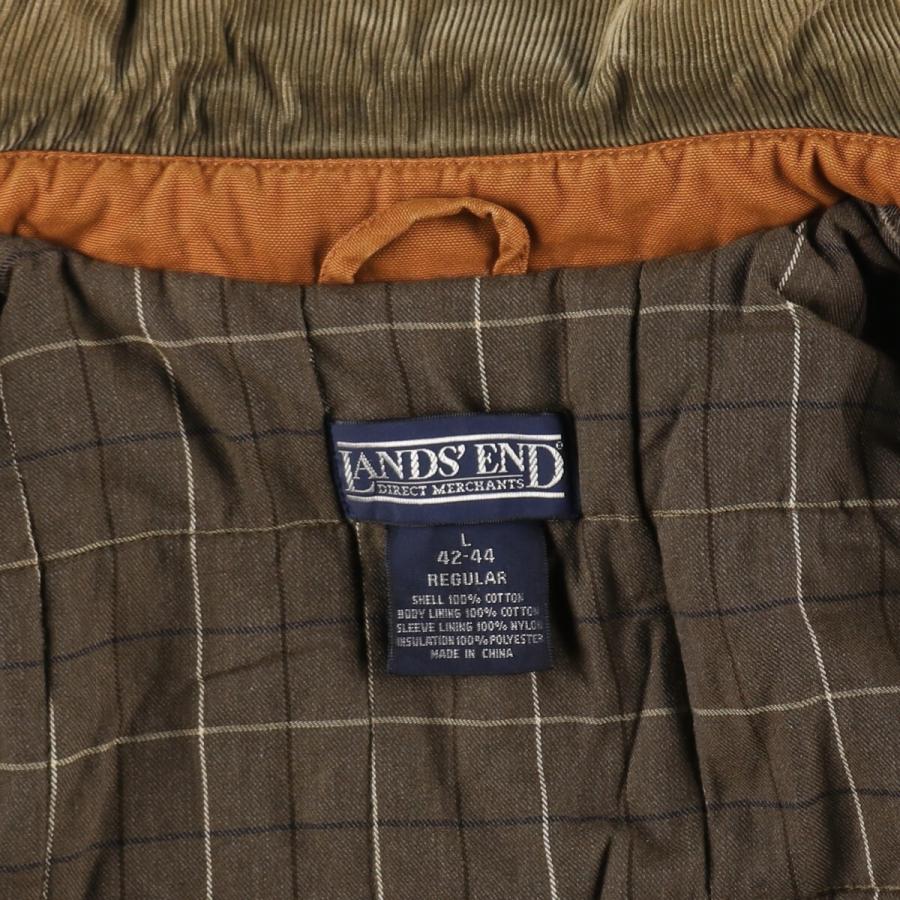 古着 90年代 ランズエンド LANDS' END 中綿入り ダック 古着 90年代 ランズエンド LANDS' END 中綿入り ダック