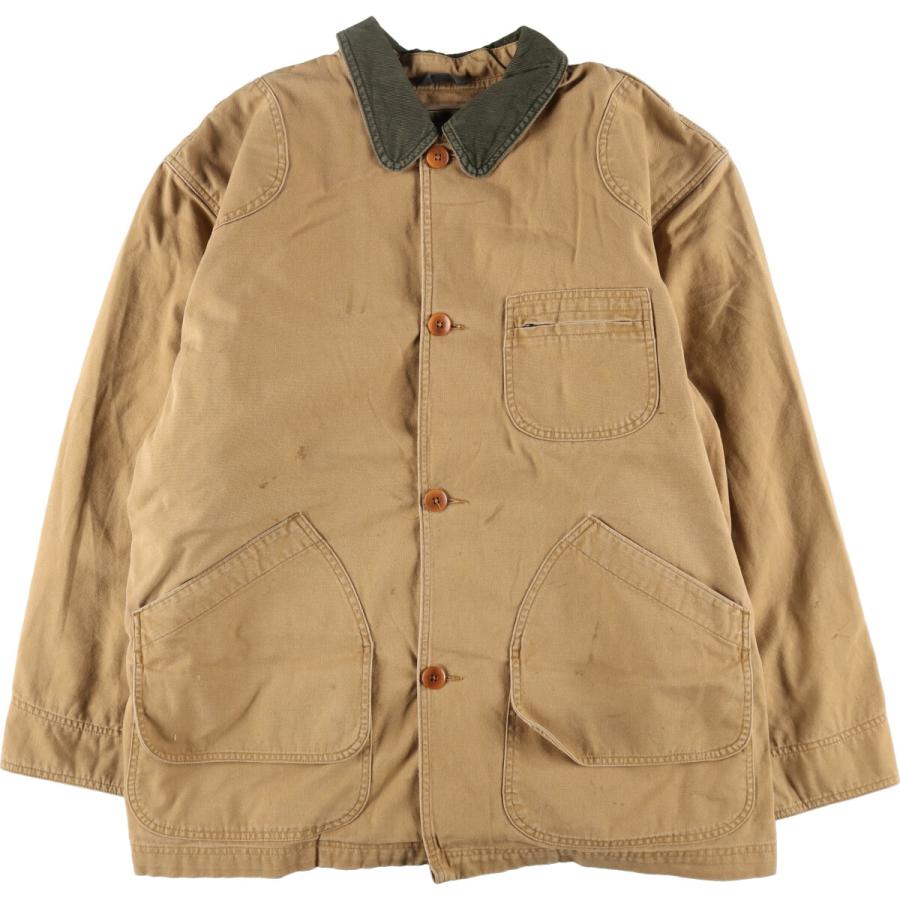中古美品　L.L.Beanダックワークジャケット　ライナー脱着 L.L.Bean 古着 エルエルビーン ライナー付き ダック
