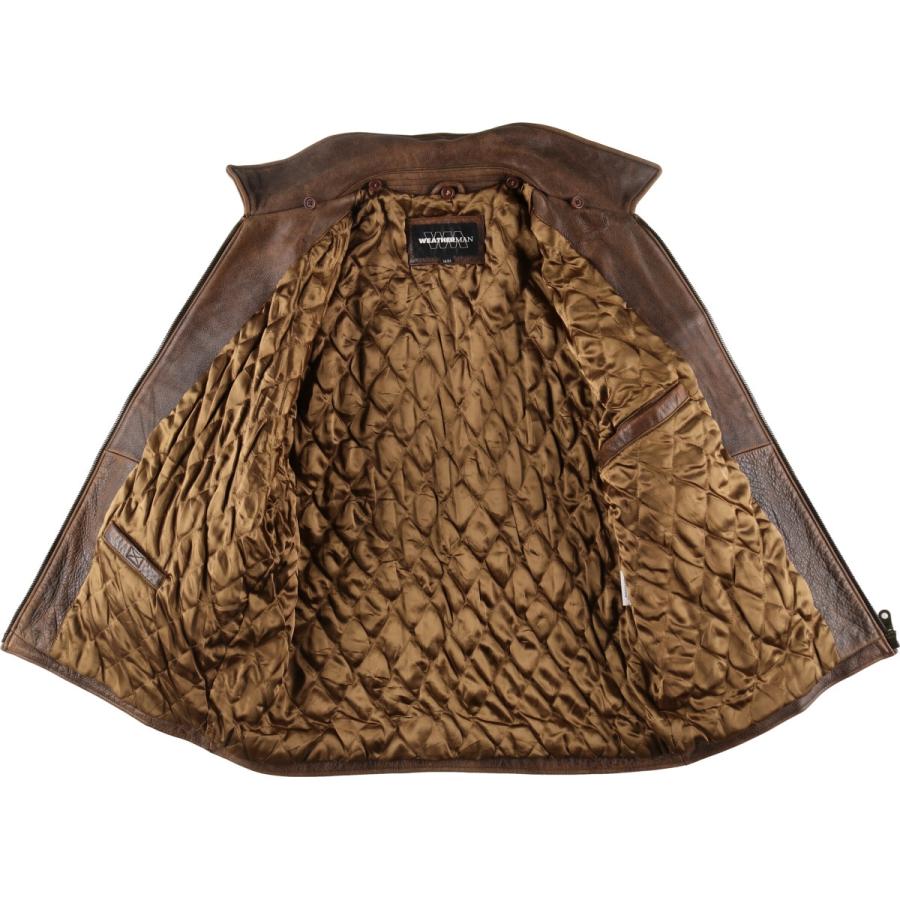 古着 WEATHERMAN レザーブルゾンタイプ メンズM相当 /eaa497317  