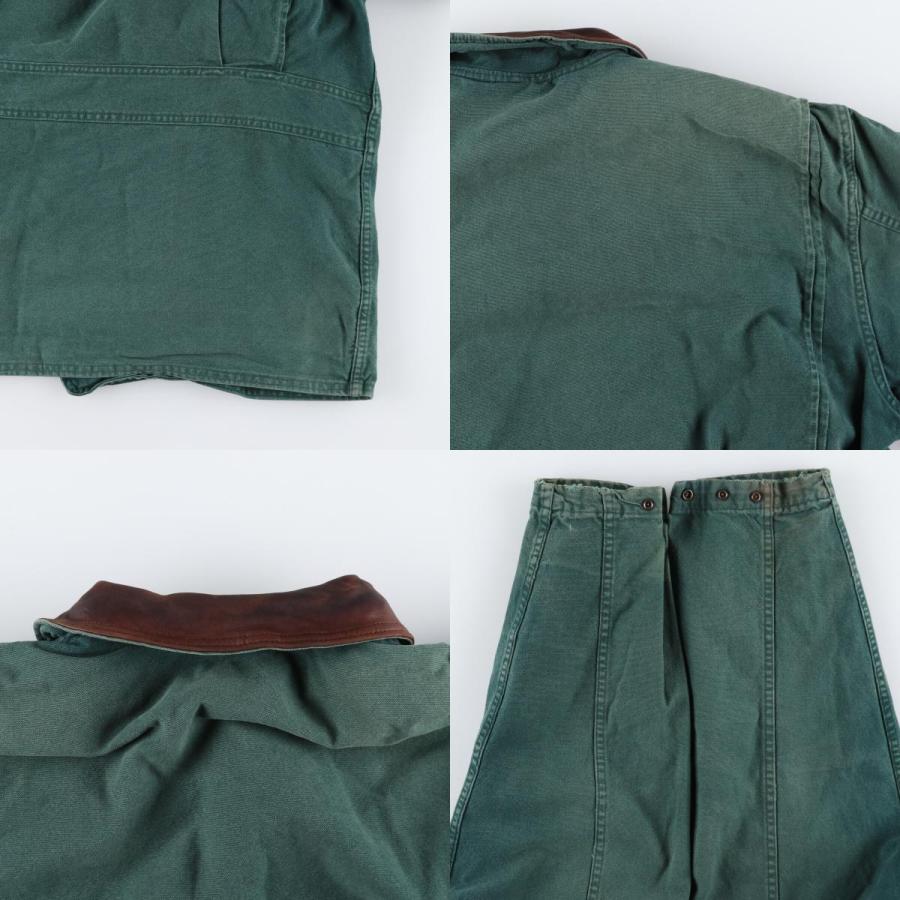 Woolrich / 80-90s/ハンティングジャケット/USA製/XL/ウール/グリーン WOOLRICH（ウールリッチ） 古着 90年代 ライナー付き ダック