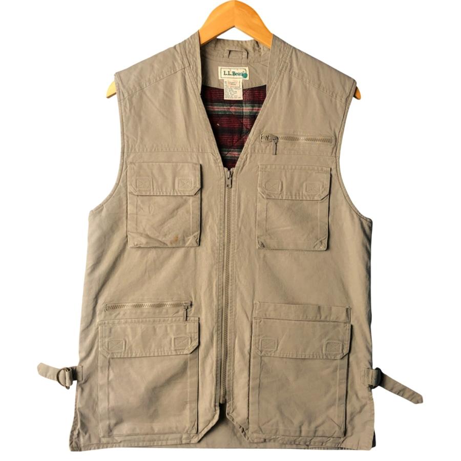 L.L.Bean（エルエルビーン） 古着 90年代 中綿入り サファリベスト