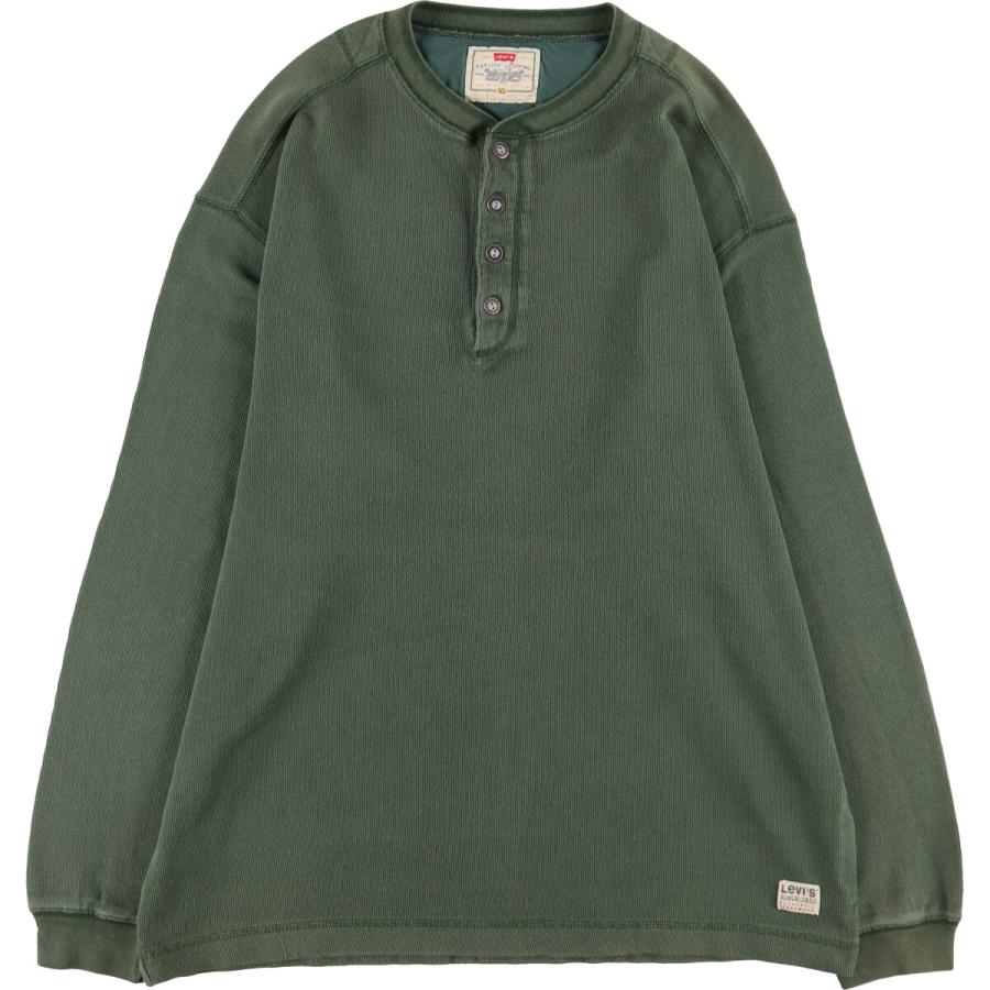 Levi's 古着 90年代 リーバイス ヘンリーネック サーマルロングT