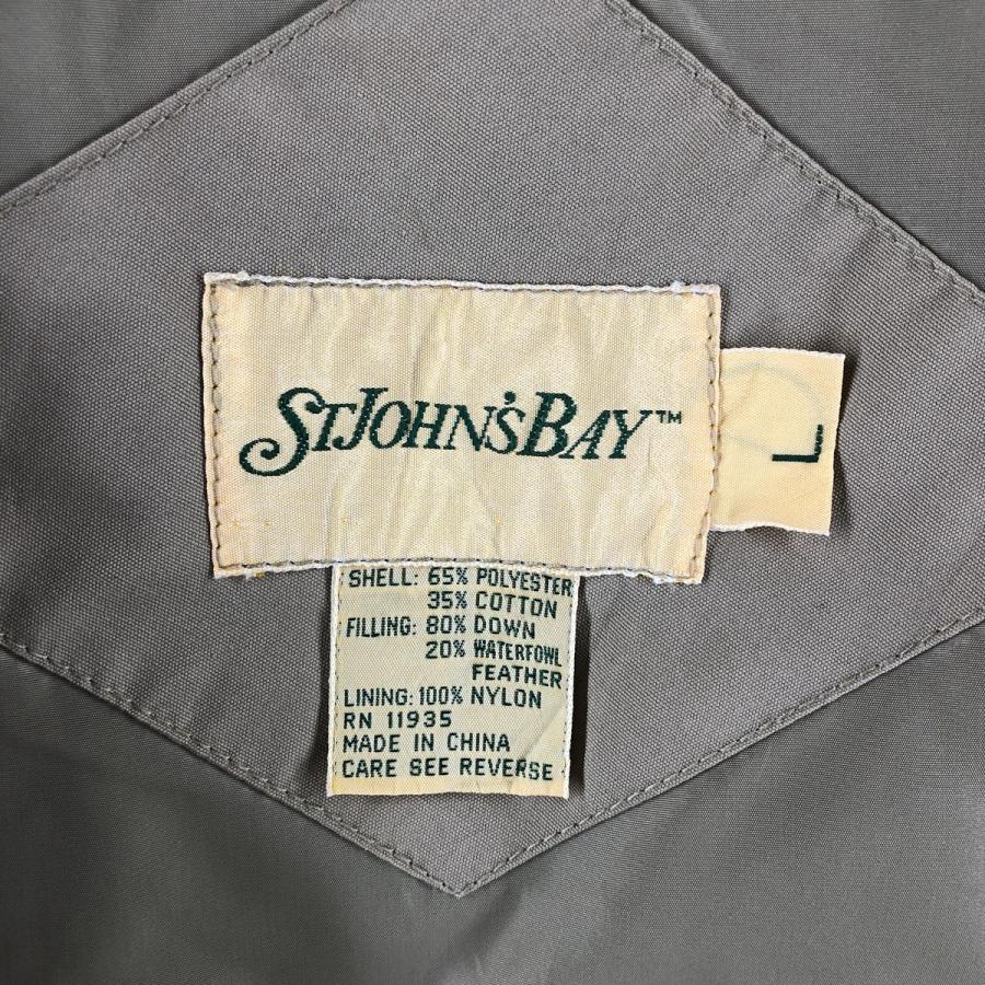 古着 90年代 セントジョンズベイ ST JOHN'S BAY ダウンベスト メンズL