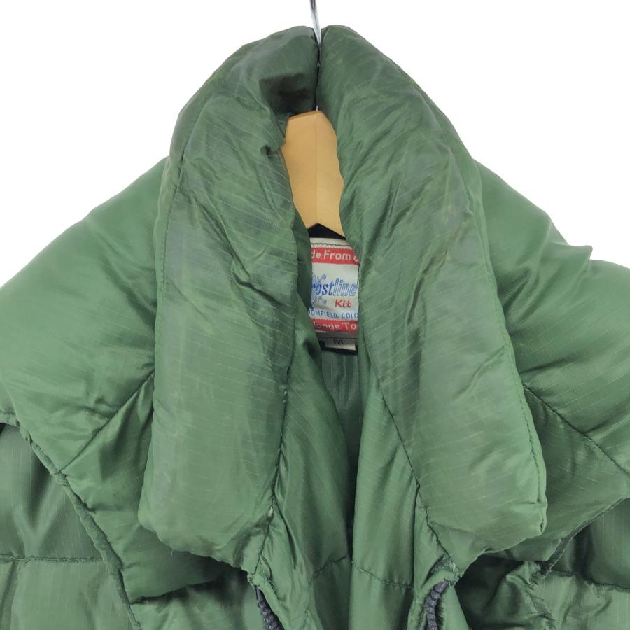 古着 70~80年代 frostline kit リップストップ ダウンベスト メンズM