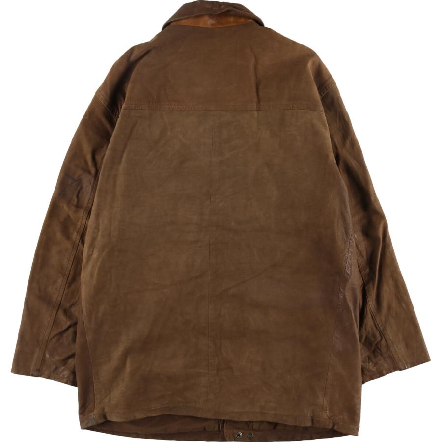 Timberland（ティンバーランド） 古着 レザーハーフコート メンズM相当
