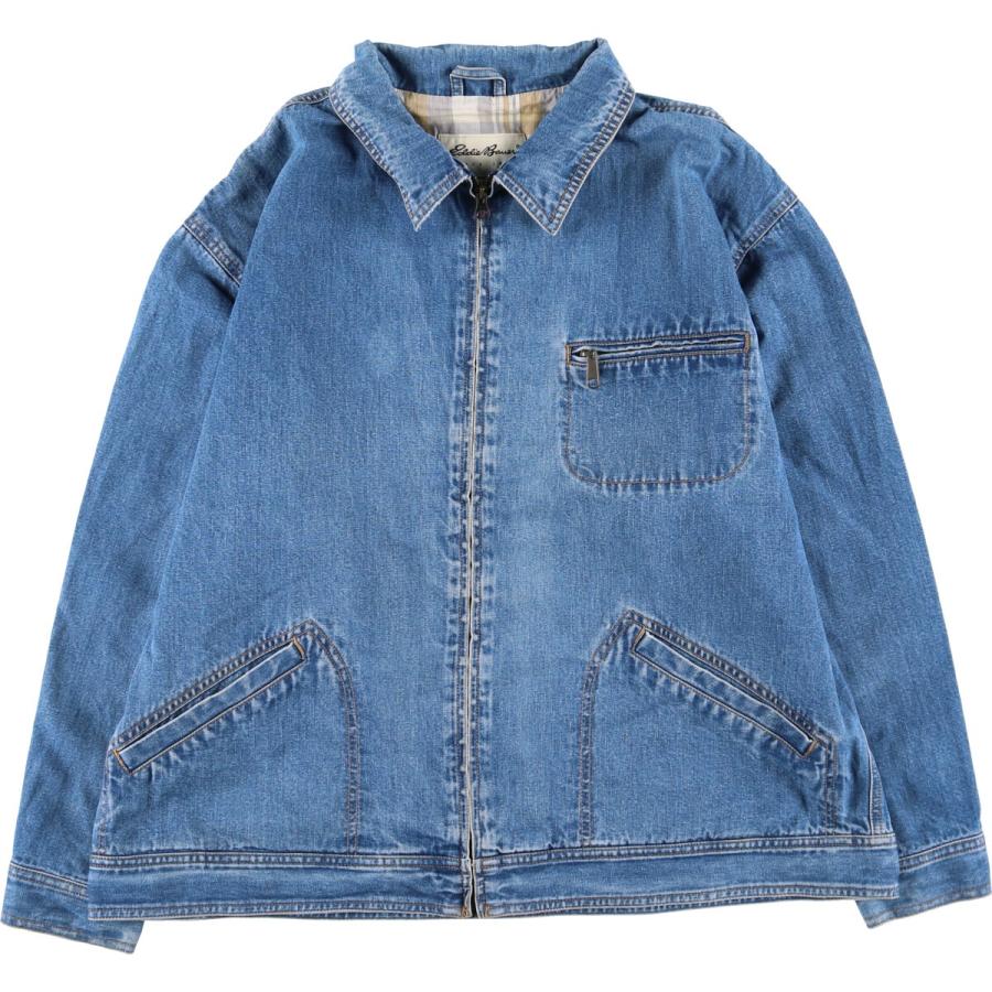 Eddie Bauer 古着 エディーバウアー デニムジャケット メンズXL Eddie Bauer 古着 エディーバウアー デニムジャケット メンズXL