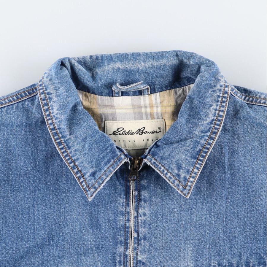 Eddie Bauer 古着 エディーバウアー デニムジャケット メンズXL Eddie Bauer 古着 エディーバウアー デニムジャケット メンズXL