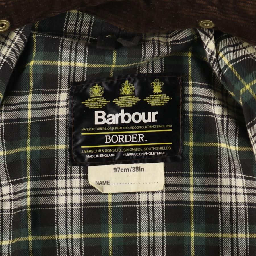 Barbour バーブァー フード 3ワラント 80年代 ヴィンテージ 古着 80s