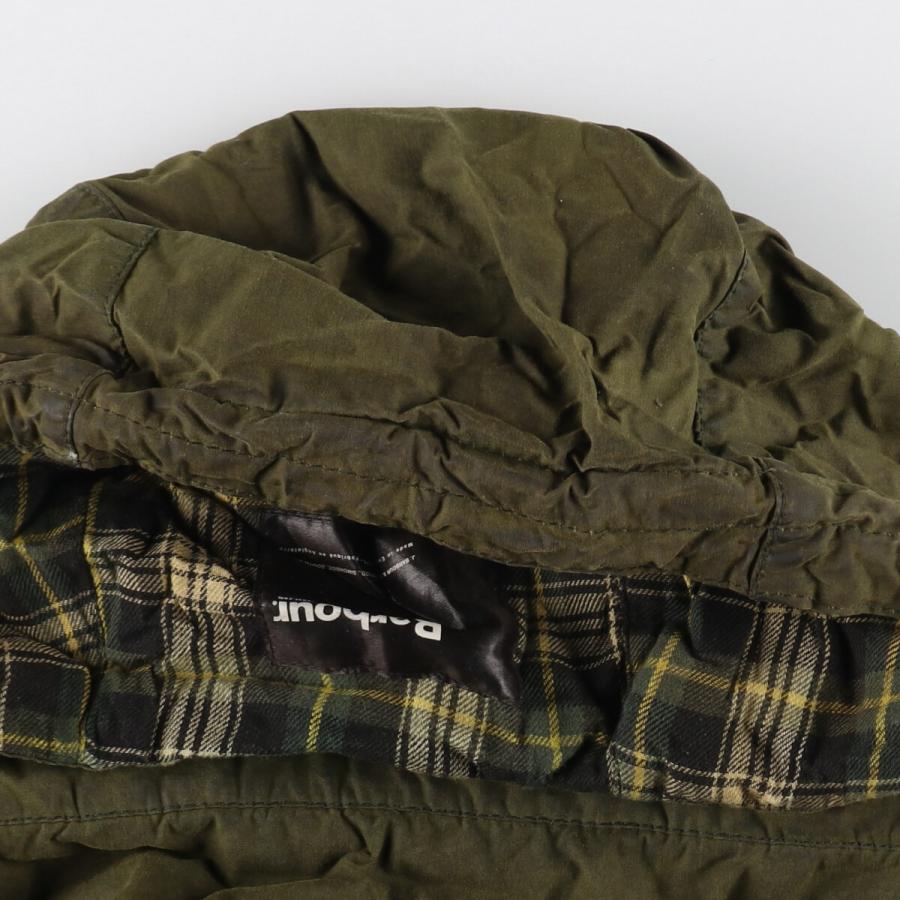 古着 00年代 バブアー ビデイル 旧3ワラント フード付き