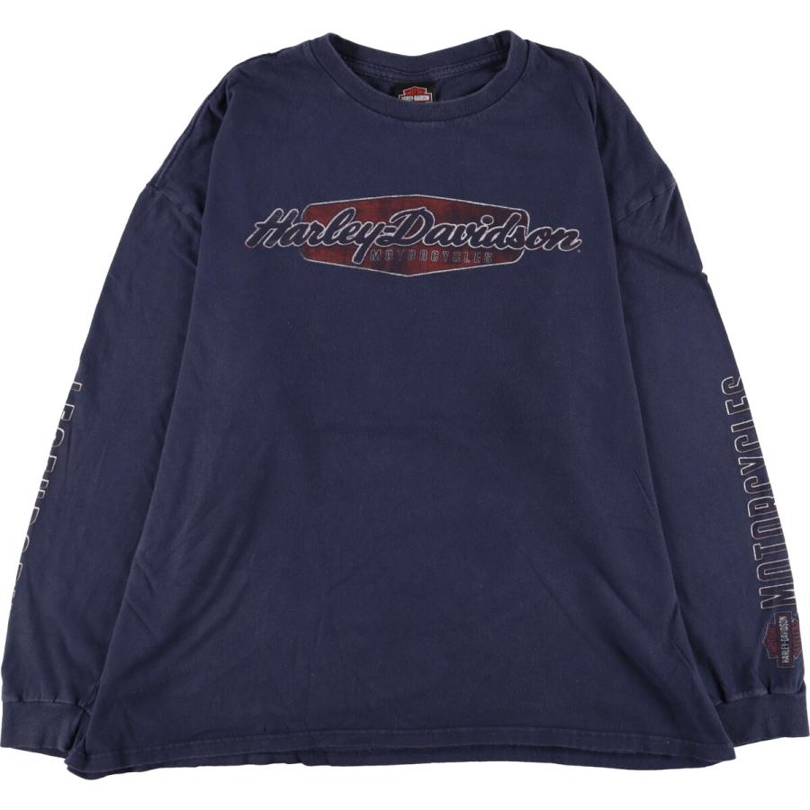 古着 ハーレーダビッドソン Harley-Davidson ロングTシャツ ロン