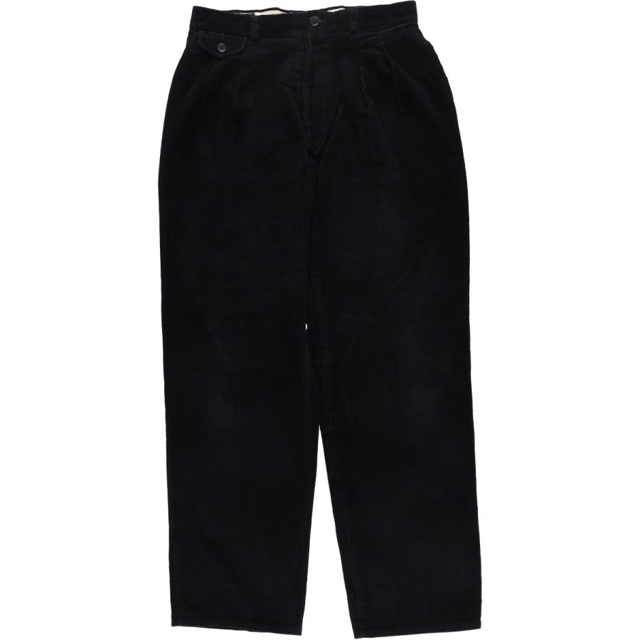 ★当時物エディーバウアー推定'90s【黒タグ】タックコットンパンツ/アイボリー Eddie Bauer（エディーバウアー） 古着 80~90年代 黒タグ ツータック
