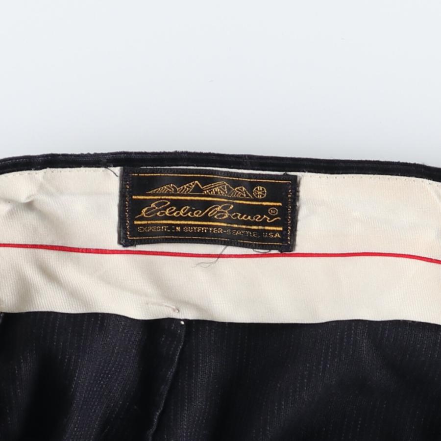 Eddie Bauer（エディーバウアー） 古着 80~90年代 黒タグ ツータック