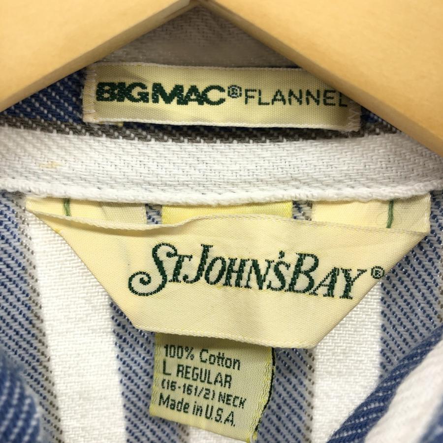 古着 80年代 セントジョンズベイ ST JOHN'S BAY BIG MAC FLANNEL 古着 80年代 セントジョンズベイ ST JOHN'S BAY BIG MAC FLANNEL