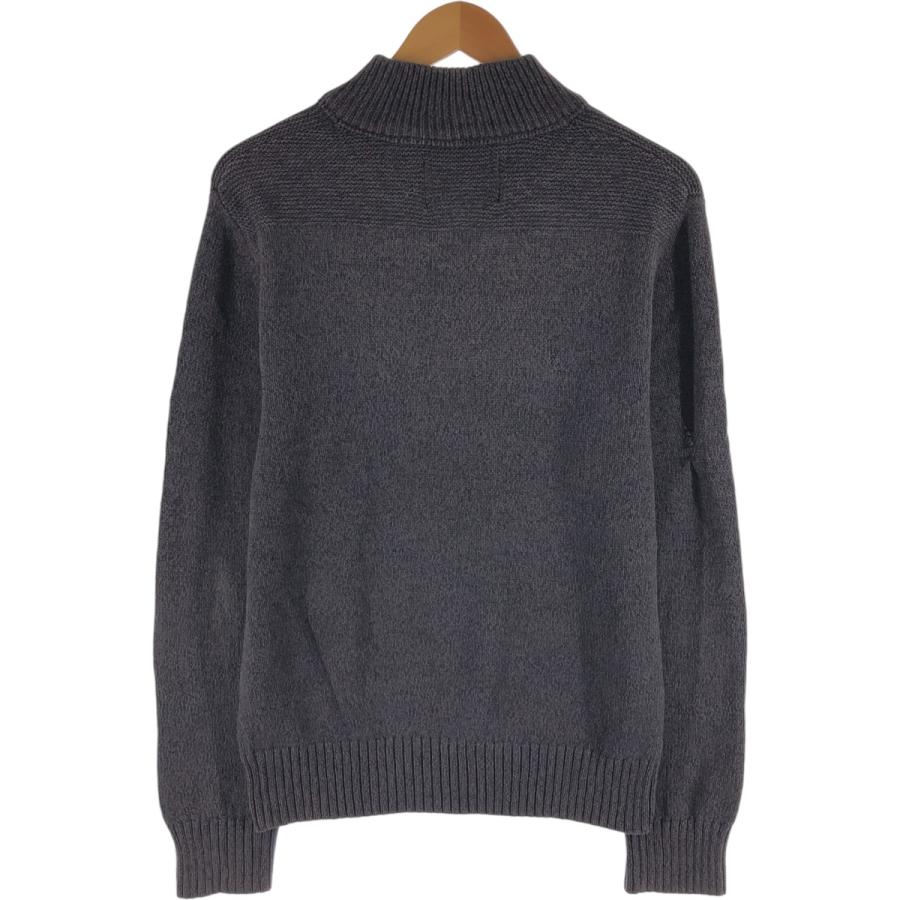 Eddie Bauer 古着 エディーバウアー コットンニットハーフジップ