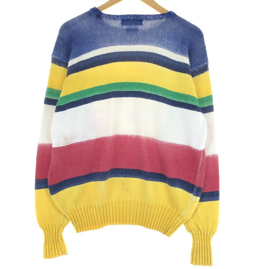 古着 ラルフローレン Ralph Lauren POLO by マルチボーダー コットン