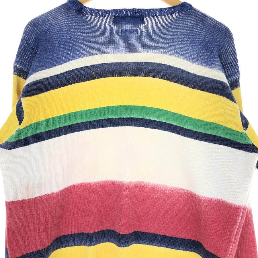 古着 ラルフローレン Ralph Lauren POLO by マルチボーダー コットン