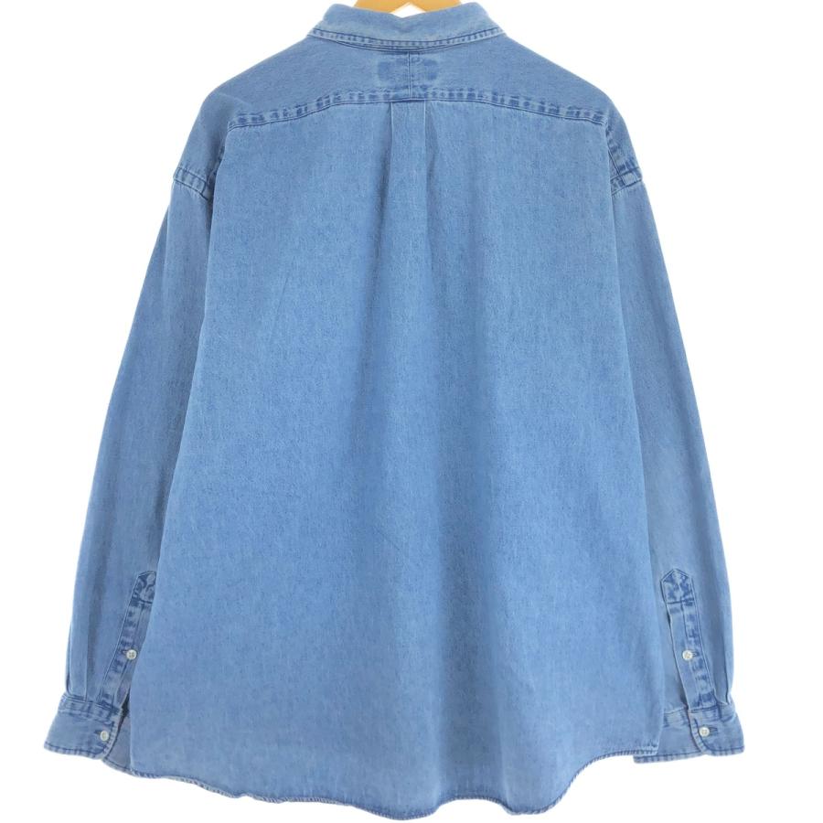 Ralph　Lauren　ラルフローレン デニム長袖ボタンダンシャツ　XXL POLO RALPH LAUREN 【並行輸入品】POLO Ralph Lauren ラルフ
