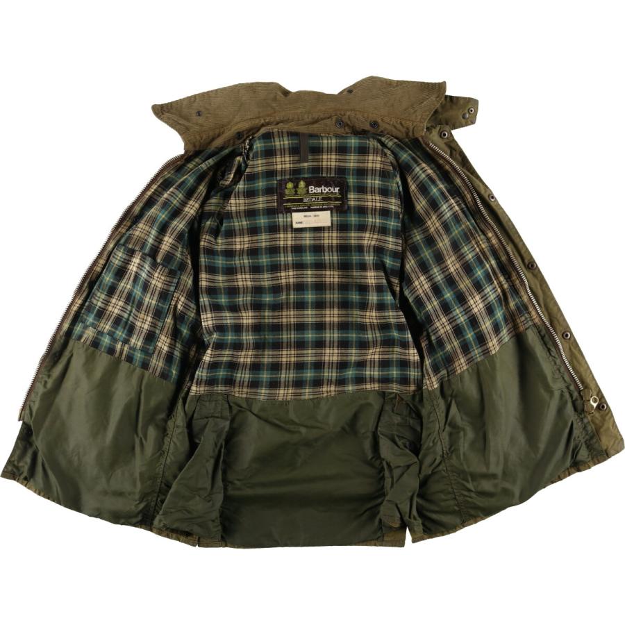 古着 80年代 バブアー Barbour BEDALE ビデイル 2ワラント ワックス