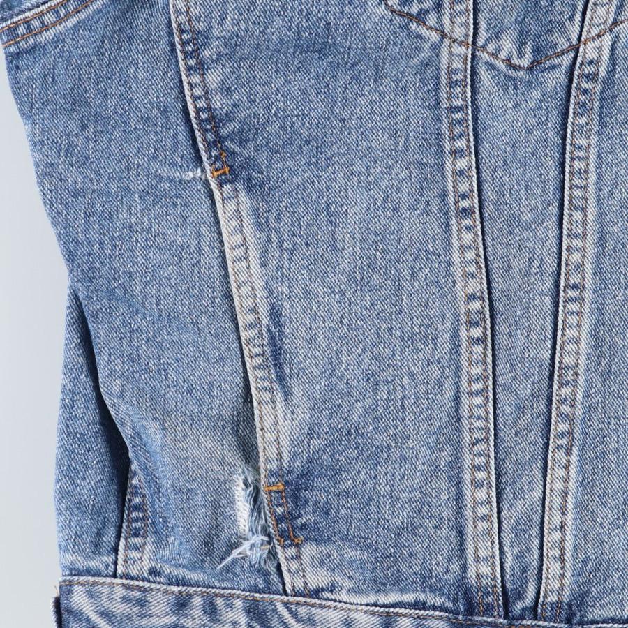 Levi's 古着 90年代 リーバイス 特大パッチ デニムジャケット Gジャン