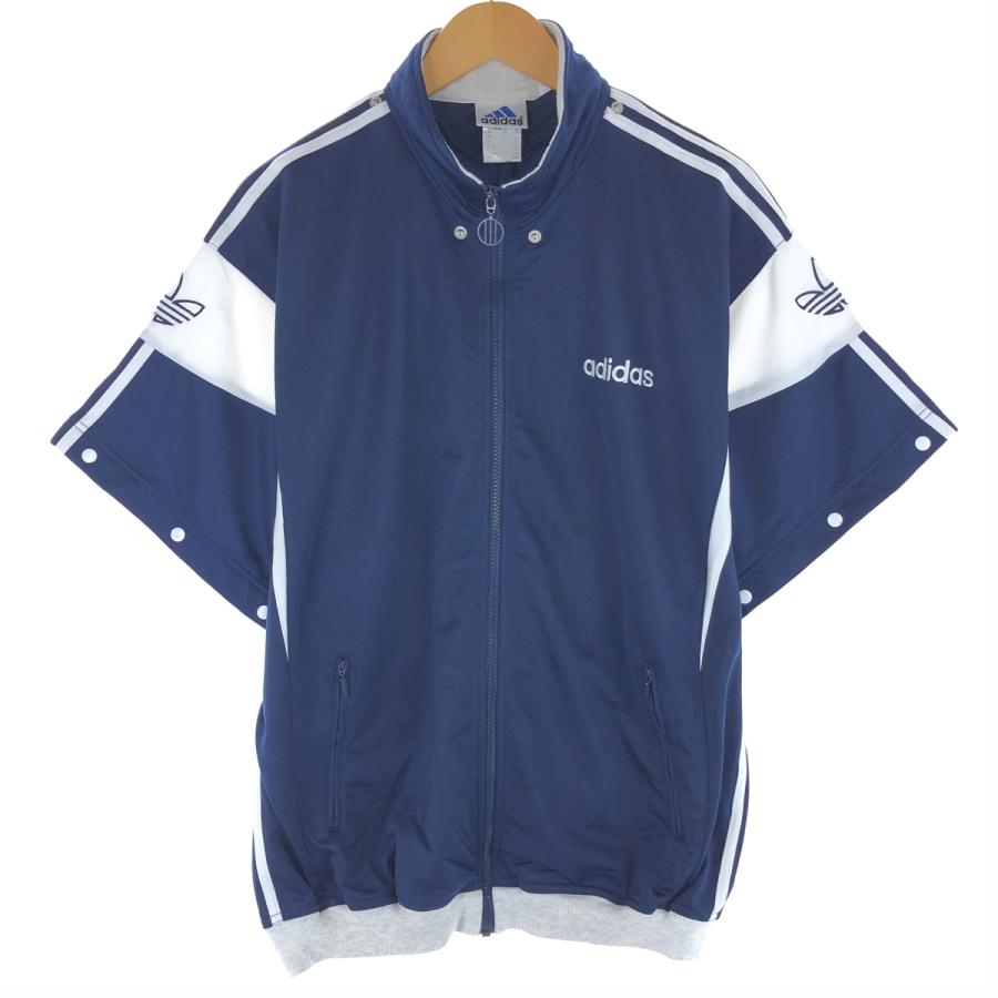adidas 古着 90年代 アディダス 半袖 ジャージ トラック adidas 古着 90年代 アディダス 半袖 ジャージ トラック