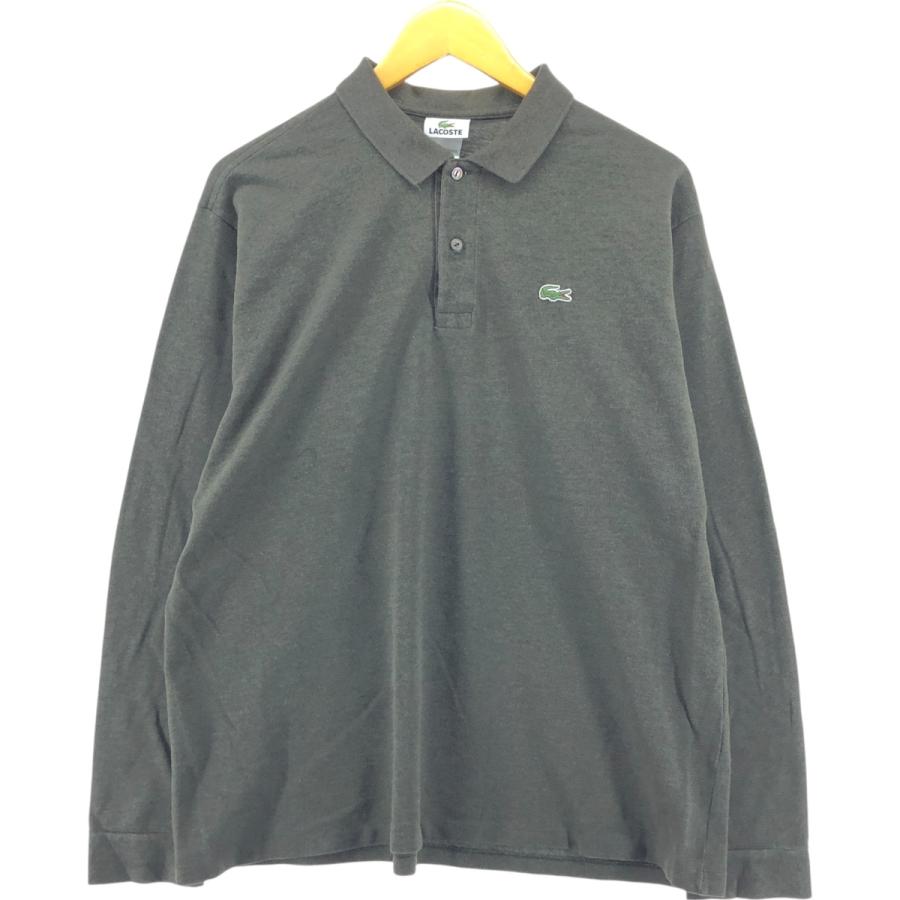 LACOSTE（ラコステ） 古着 フランス企画 長袖 ポロシャツ 7 メンズXXL