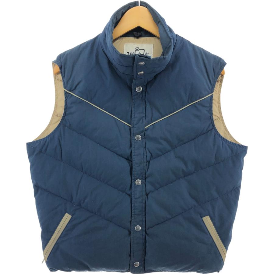 WOOLRICH（ウールリッチ） 古着 70年代 ダウンベスト メンズM相当