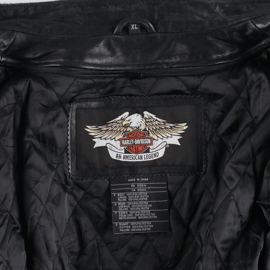 古着 ハーレーダビッドソン Harley-Davidson シングルライダース