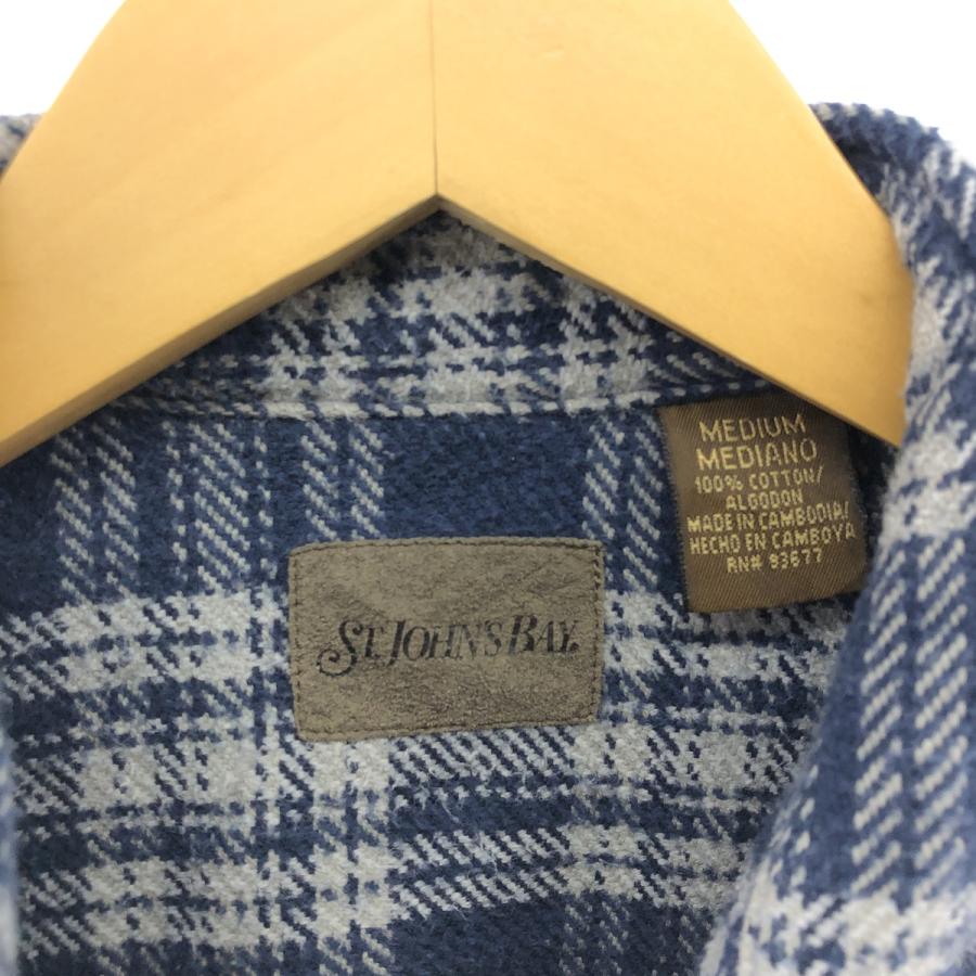 古着 90~00年代 セントジョンズベイ St JOHN'S BAY 長袖 フランネル
