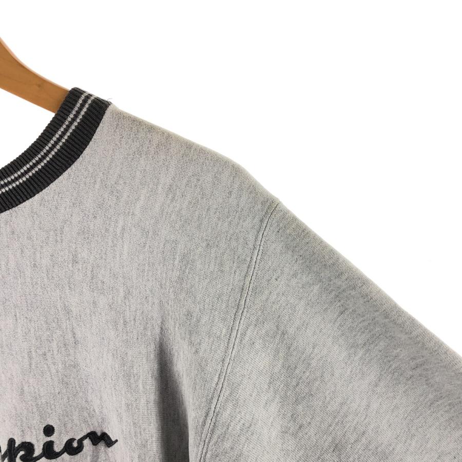 値下げ中【刺繍タグ】90s古着USA製リバースウィーブスウェット USA製 90s Champion Reverse Weave Sweatshirt 白 M 刺繍タグ