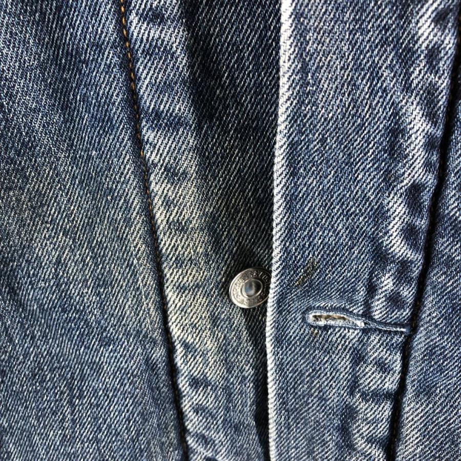 【古着】リーバイス デニムジャケット ブルー メンズ3XL Levi's 古着 リーバイス 70520-3790 デニムボアジャケット