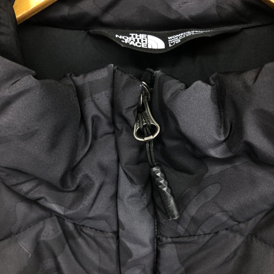 THE NORTH FACE - 古着 ザノースフェイス THE NORTH FACE 総柄 550フィルパワー グースダウンベスト レディースL相当 /eaa503606 THE NORTH FACE（ザ ノースフェイス） 古着 総柄 550フィルパワー