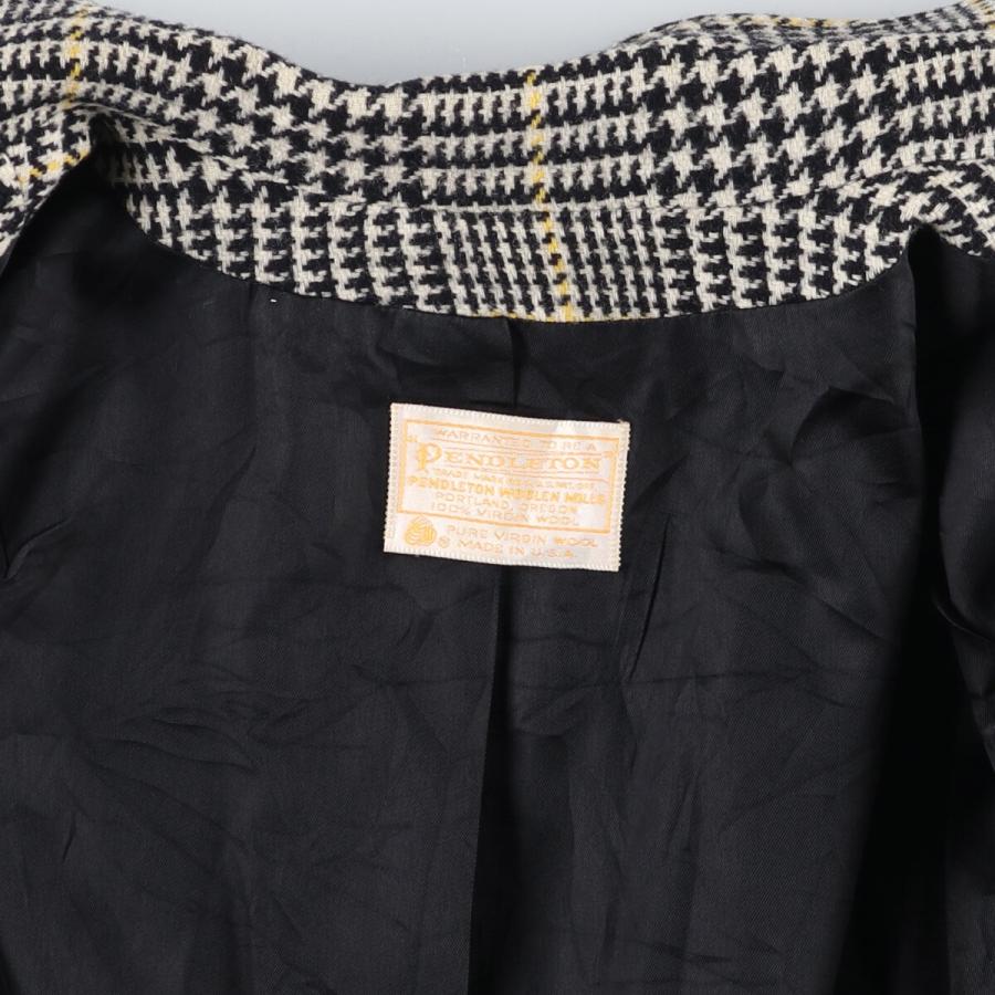 PENDLETON 古着 70年代 ペンドルトン グレンチェック ウール  