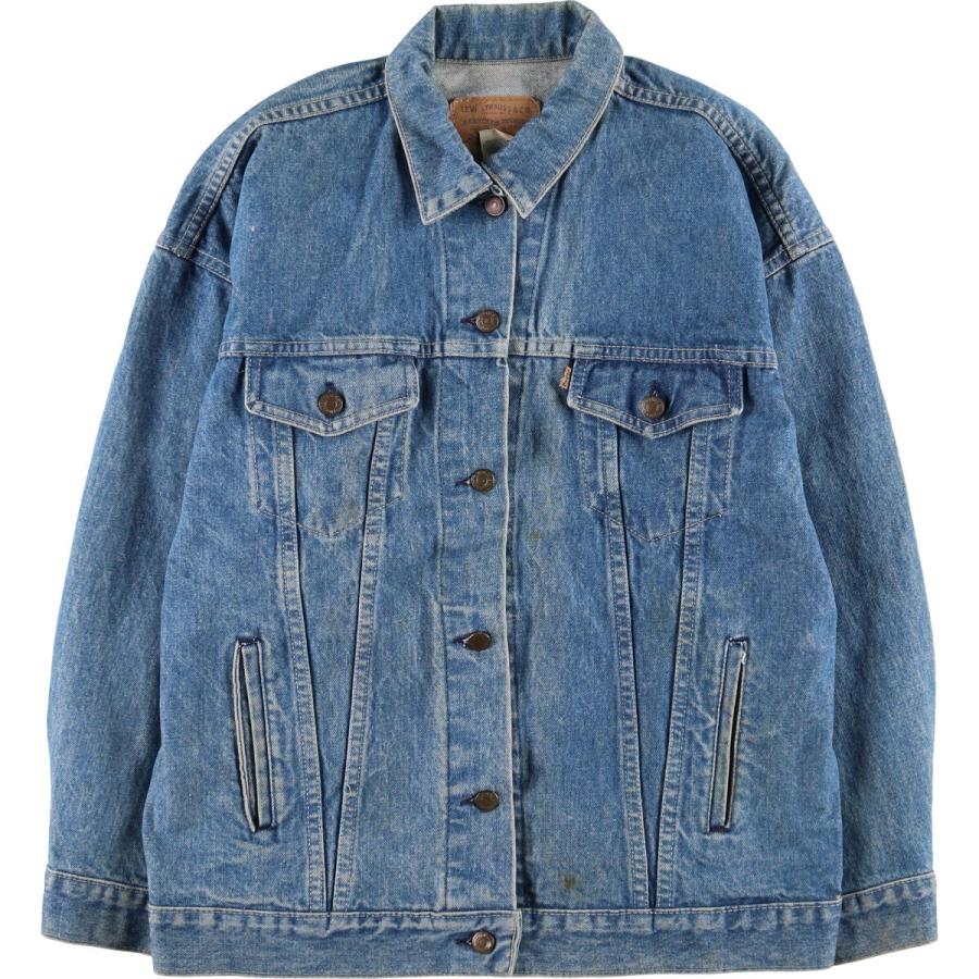 Levi's - 古着 90年代 リーバイス Levi's 77930-7206 デニムジャケット Gジャン USA製 レディースL相当 ヴィンテージ /eaa503632 Levi's 古着 90年代 リーバイス 77930-7206 デニムジャケット G