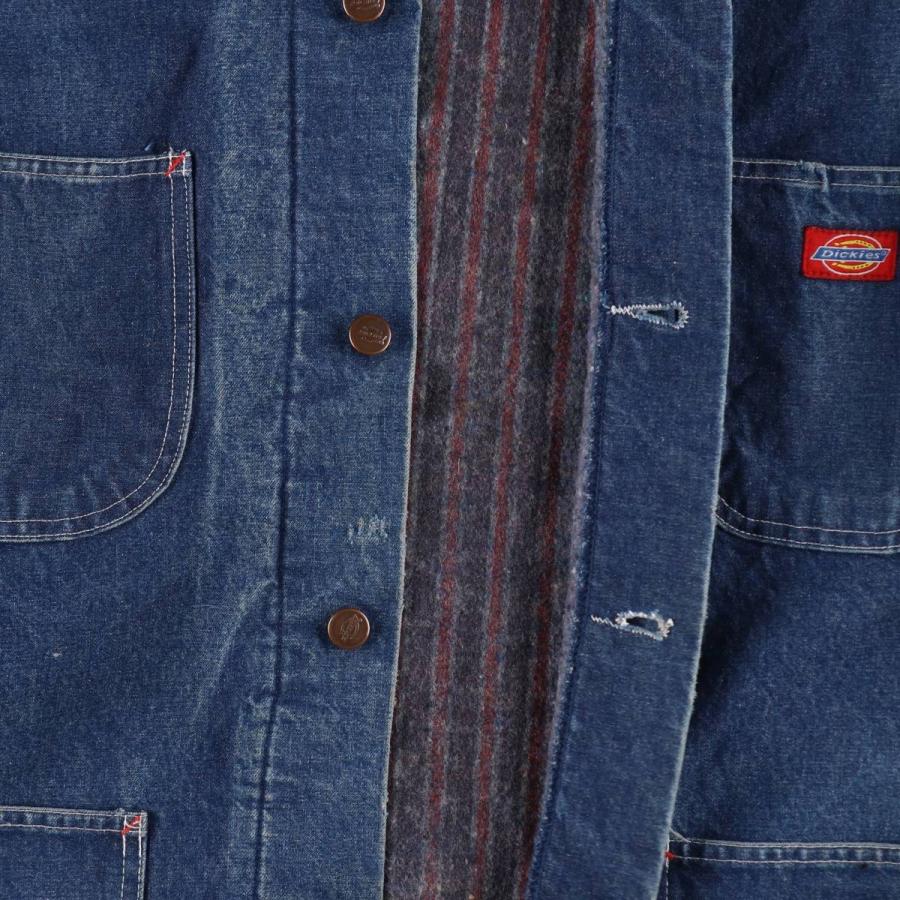 Dickies 古着 90年代 ディッキーズ デニムカバーオール メンズM