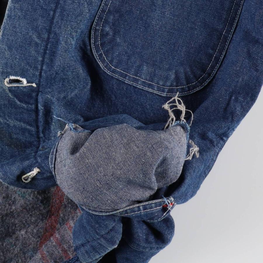 Dickies 古着 90年代 ディッキーズ デニムカバーオール メンズM