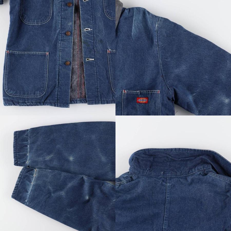 90年代 ディッキーズ Dickies デニムカバーオール Dickies 古着 90年代 ディッキーズ デニムカバーオール メンズM