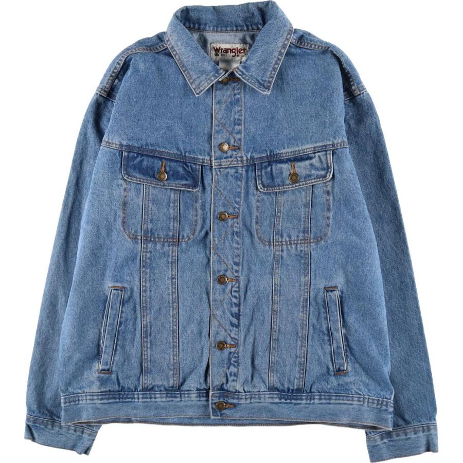 Wrangler 古着 00年代 ラングラー RUGGED WEAR デニムジャケット G  