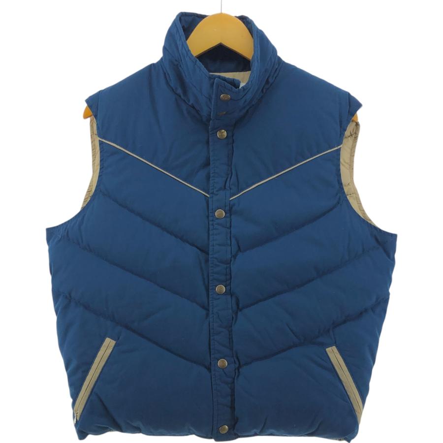 ウールリッチ WOOLRICH ダウンベスト M USA製 WOOLRICH（ウールリッチ） 古着 70年代 ダウンベスト メンズM相当