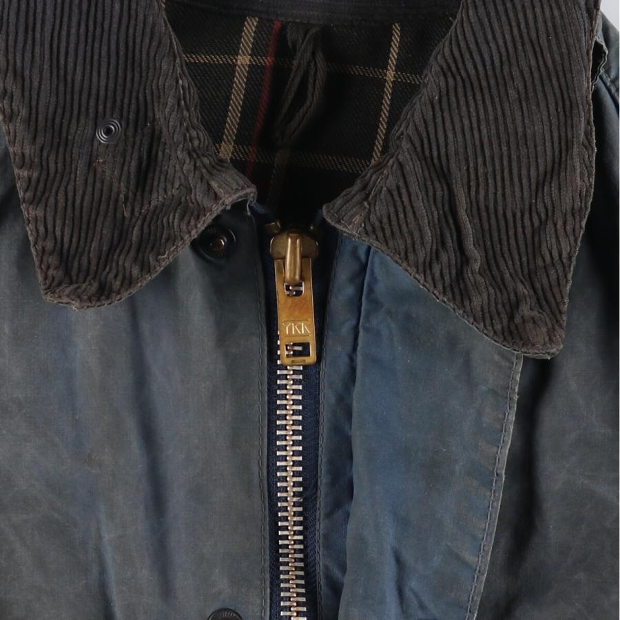 古着 80年代 バブアー Barbour BEDALE 2ワラント ワックスコットン